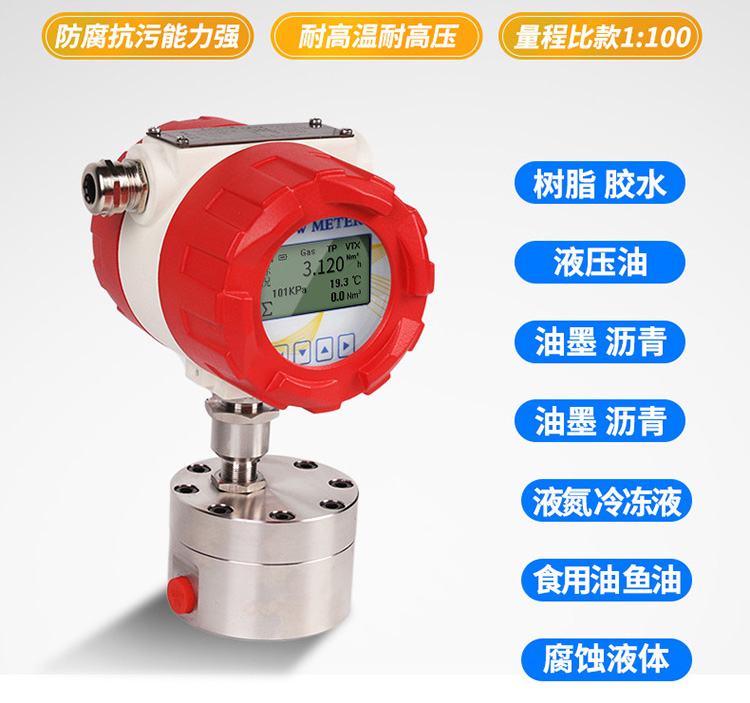 圓齒輪容積式流量計產(chǎn)品圖